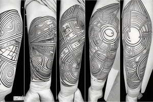 galaxy tattoo idea