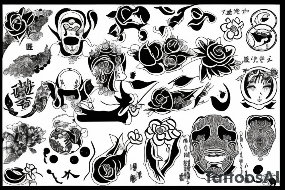 Cunnilingus tattoo idea