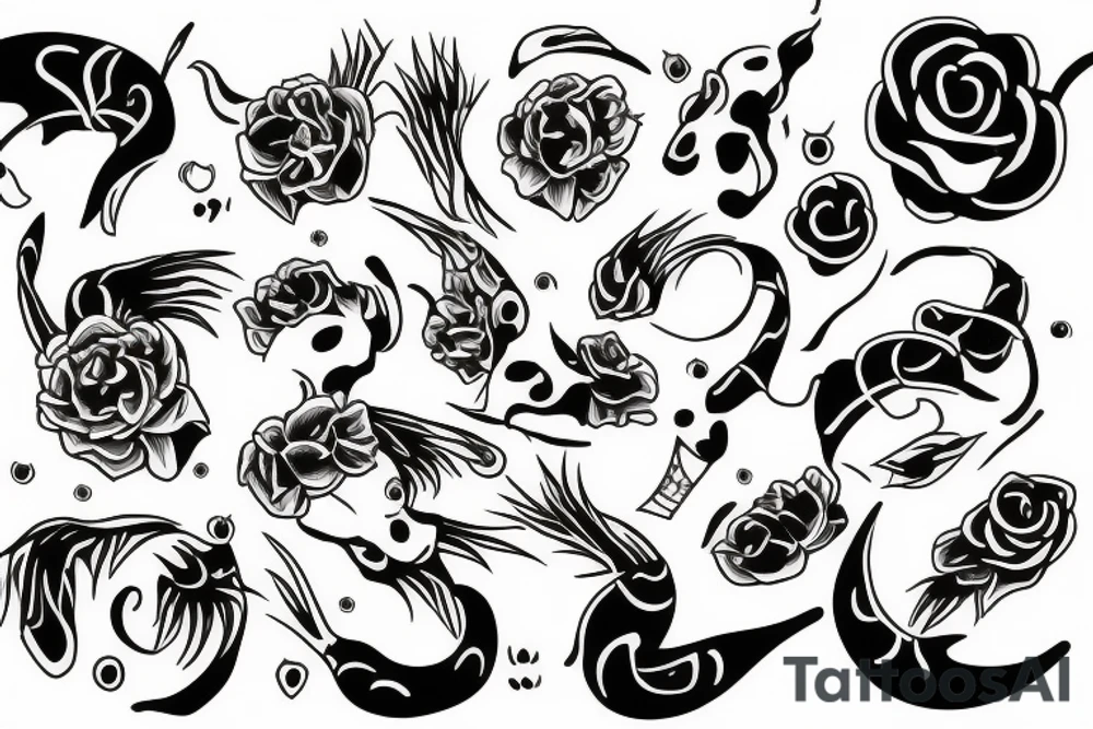 Cunnilingus tattoo idea