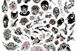 Cunnilingus tattoo idea