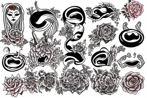 Cunnilingus tattoo idea