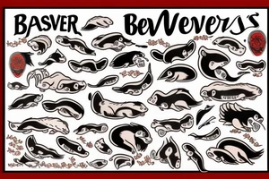 Use the words beaver eaters club tattoo idea