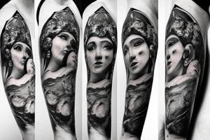 Space, Roman gods tattoo idea