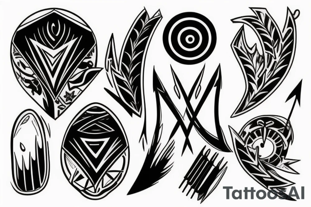 arrow tattoo idea