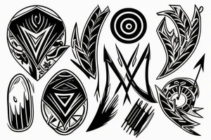 arrow tattoo idea