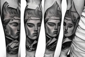 greek gods tattoo idea