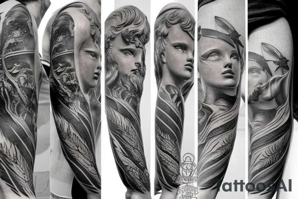 greek gods tattoo idea