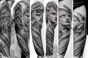 greek gods tattoo idea