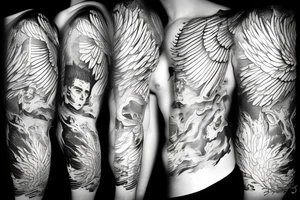 Icarus Falling tattoo idea