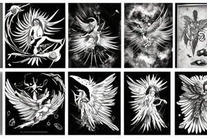 Icarus Falling tattoo idea