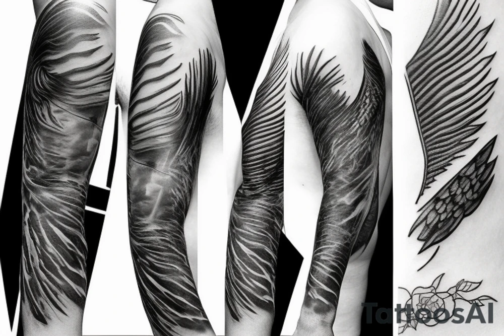 Icarus Falling tattoo idea