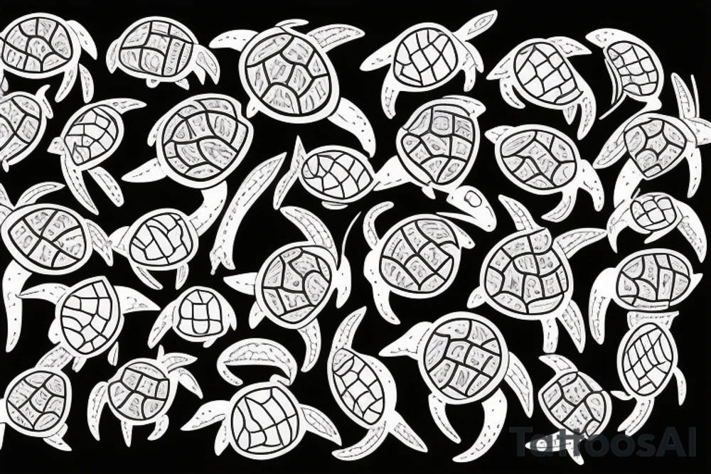 Turtle tattoo idea