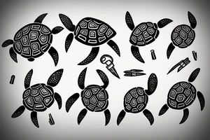 Turtle tattoo idea
