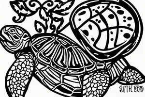 Turtle tattoo idea