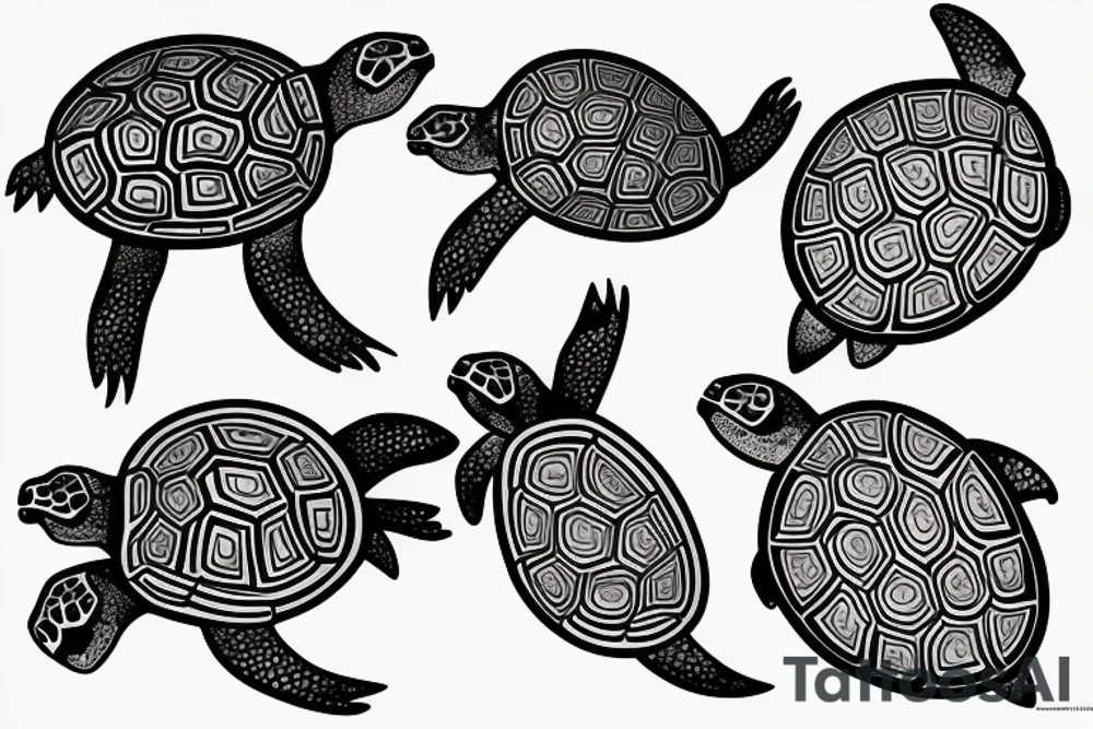 Turtle tattoo idea