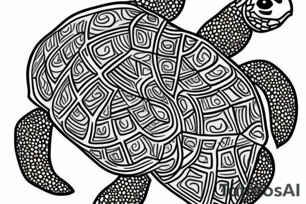 Turtle tattoo idea