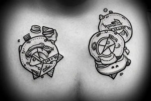 Klondike cookie missing a bite tattoo idea