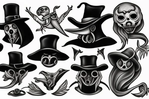 Plague doctor tattoo idea
