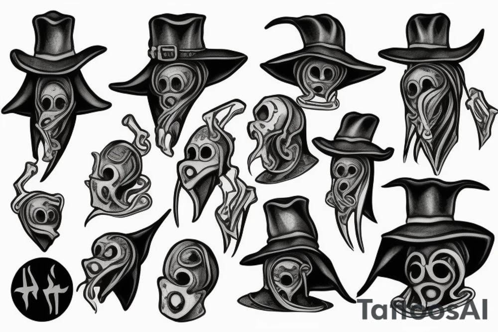 Plague doctor tattoo idea