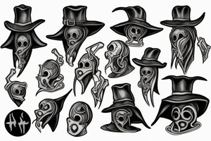 Plague doctor tattoo idea