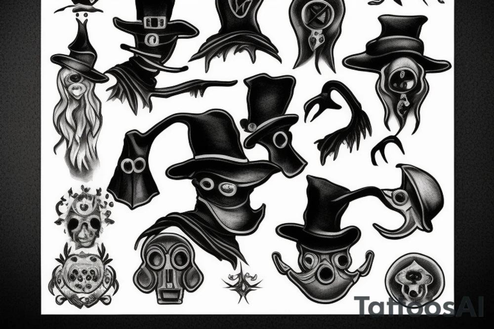 Plague doctor tattoo idea