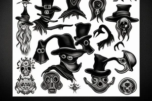 Plague doctor tattoo idea