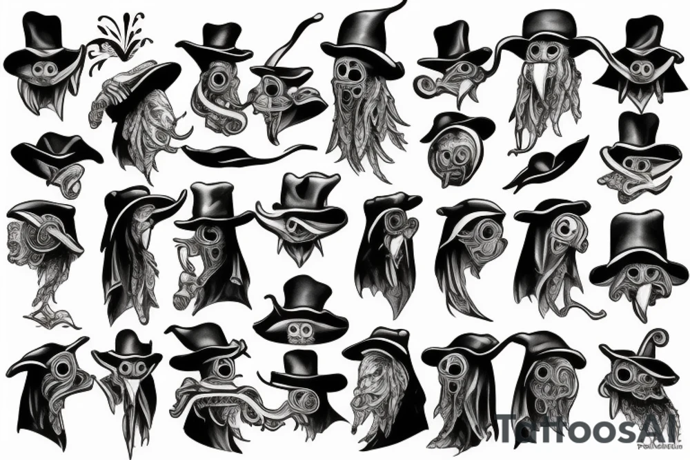 Plague doctor tattoo idea