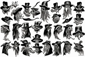 Plague doctor tattoo idea
