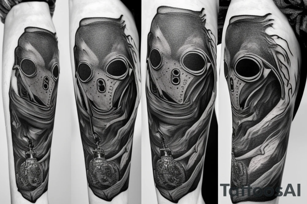 Plague doctor tattoo idea
