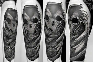 Plague doctor tattoo idea