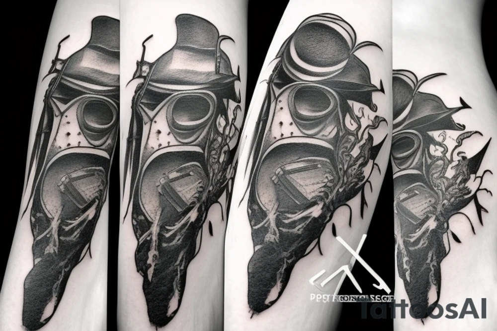 Plague doctor tattoo idea