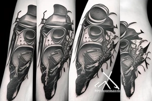 Plague doctor tattoo idea