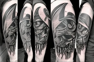 Plague doctor tattoo idea