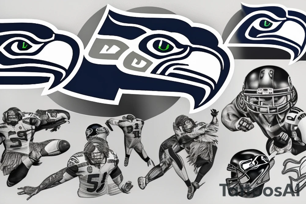 Seattle Seahawks tattoo idea