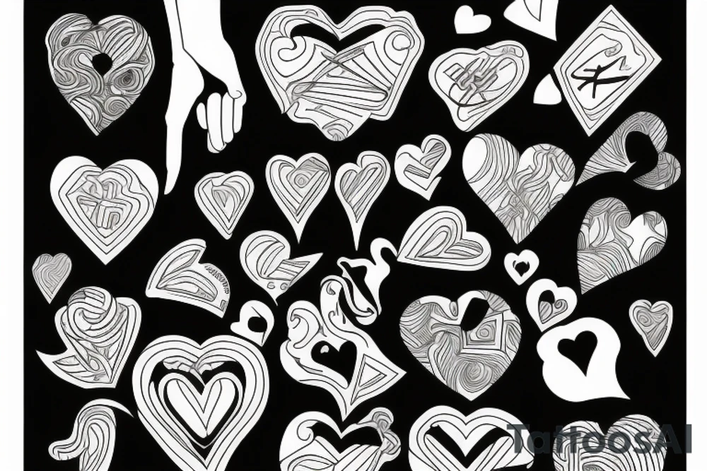 broken heart tattoo idea