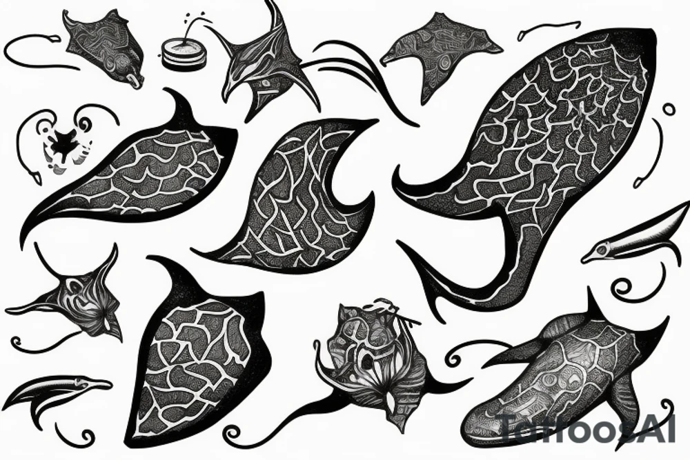 Stingray tattoo idea