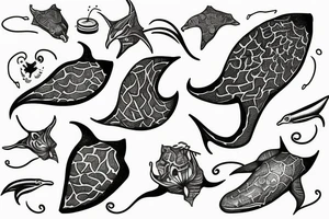 Stingray tattoo idea