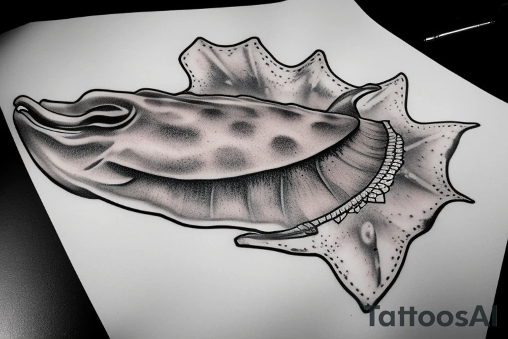 Stingray tattoo idea