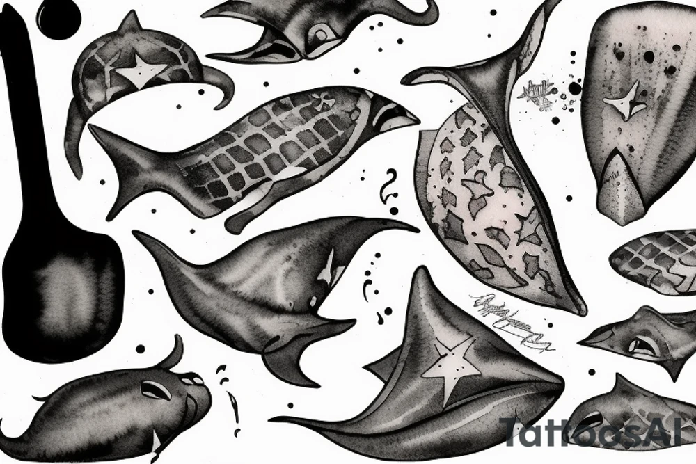 Stingray tattoo idea