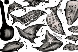 Stingray tattoo idea