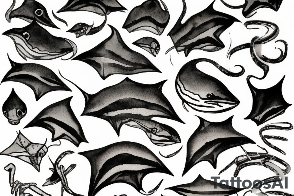Stingray tattoo idea