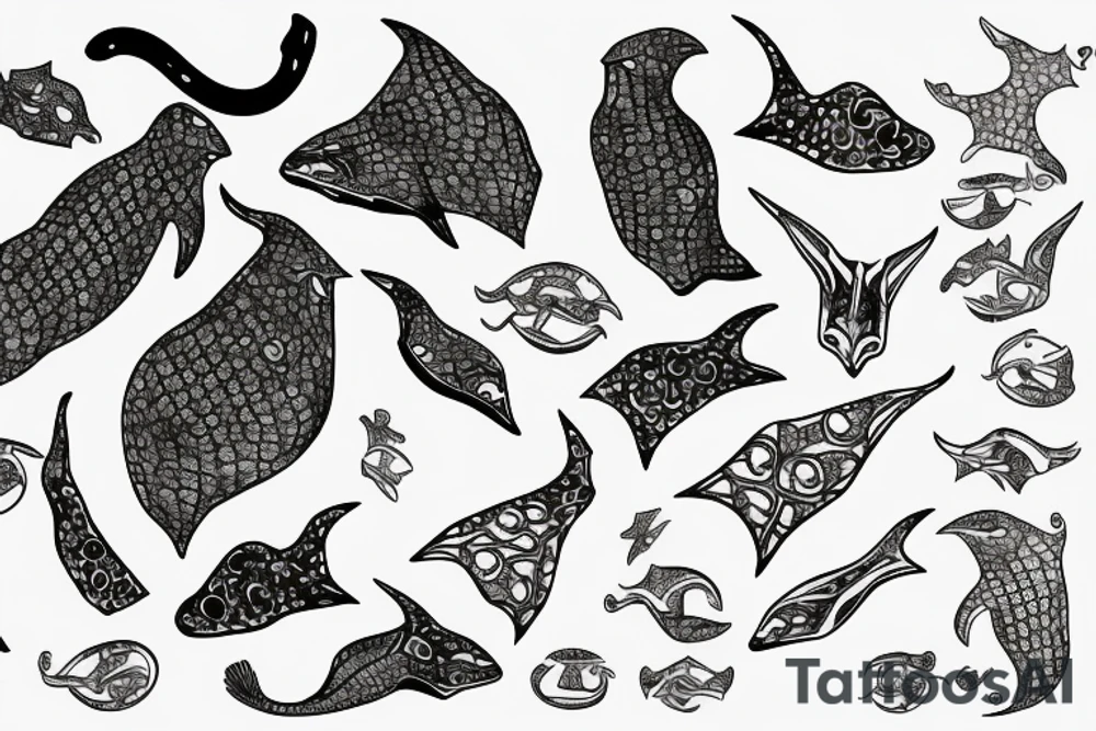 Stingray tattoo idea