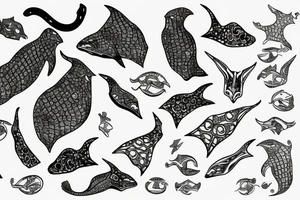 Stingray tattoo idea