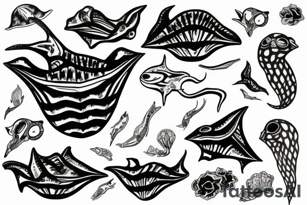 Stingray tattoo idea