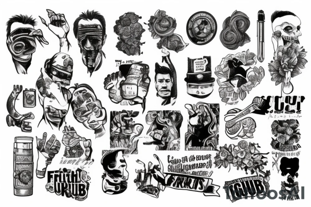 fight club tattoo idea