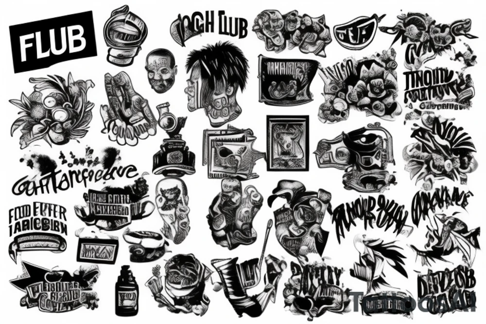 fight club tattoo idea