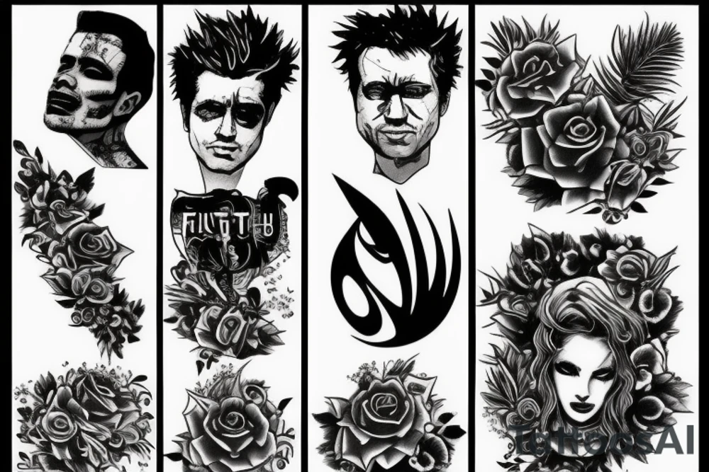fight club tattoo idea