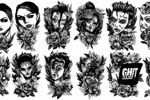 fight club tattoo idea