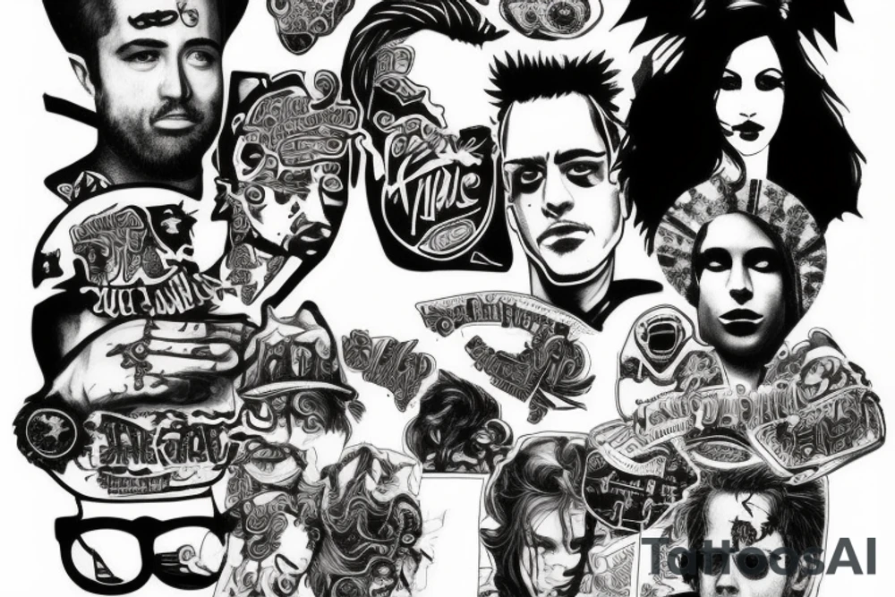 tyler durden tattoo idea