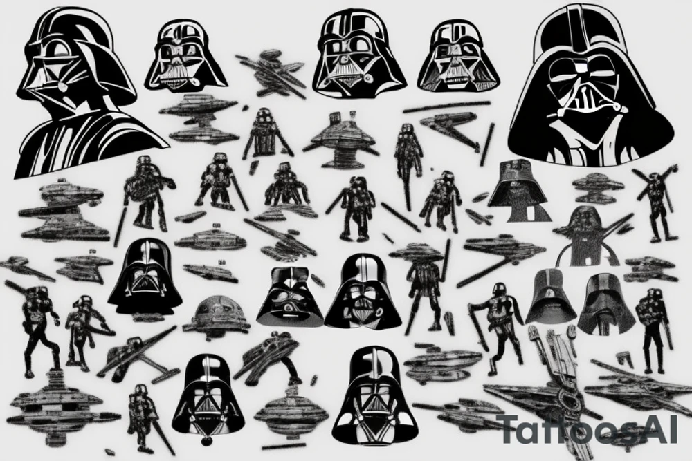 STAR WARS tattoo idea